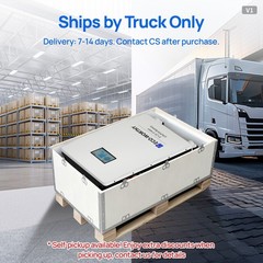 ECO-WORTHY 16kWh 48V 314AH LiFePO4 Battery+5kw/10kw/20kw Solar Hybrid Inverter