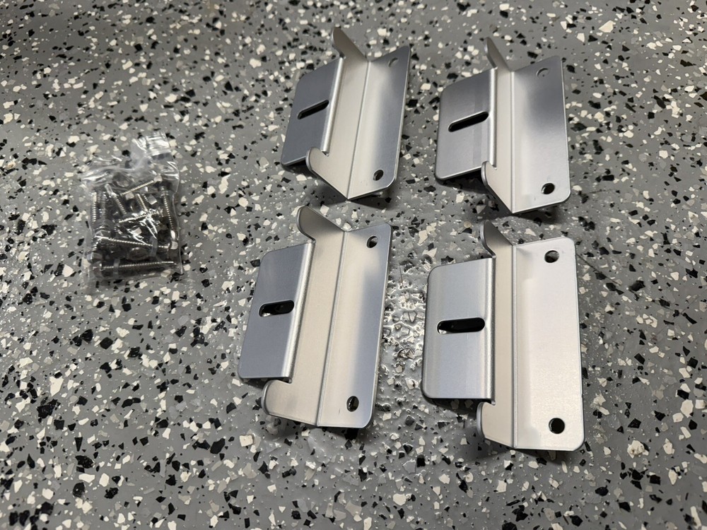 4PCS Solar Panel Bracket Aluminum Alloy Photovoltaic Panel Mounting System