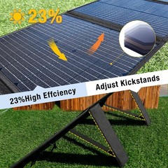120W Portable Solar Panels for Power Station-Emergency Power Supply for Outdoor