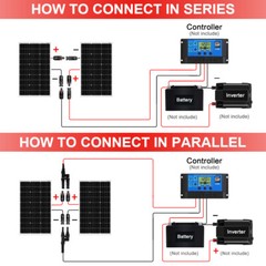 High Efficiency 400W Rigid Mono Solar Panel for Off-Grid, RV & Emergency Use