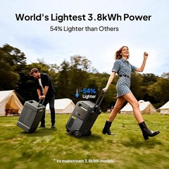 BLUETTI Elite 400 3840Wh 2600W Portable Power Station LiFePO4 for Home Backup