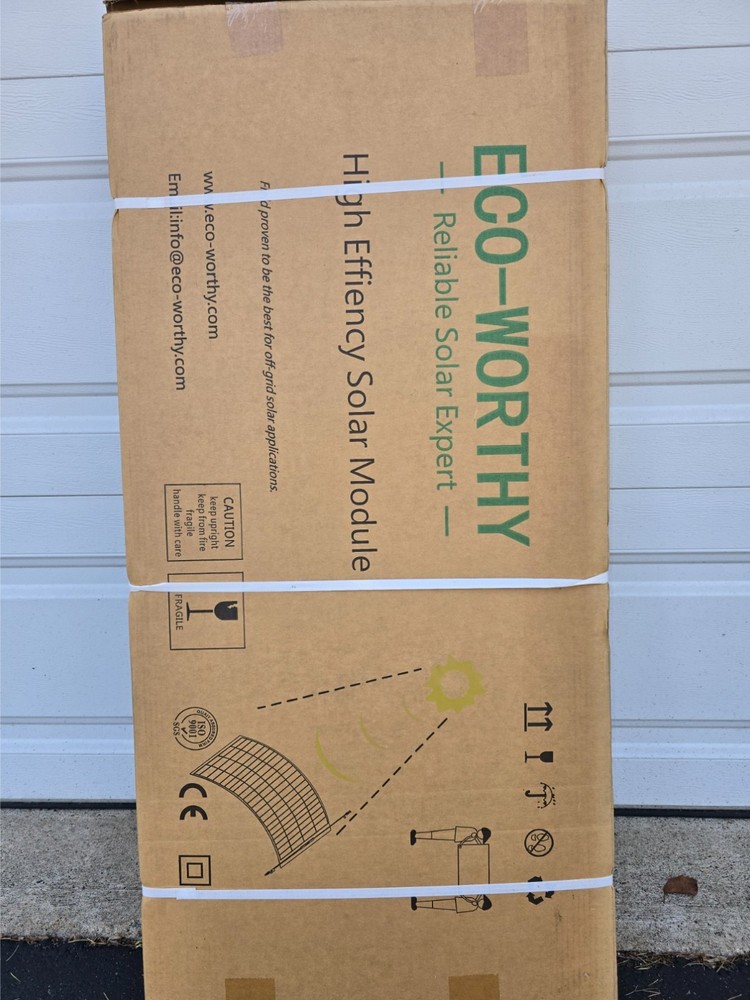 Eco Worthy 100 watt solar panel