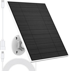 Solar Panel for Eufy Outdoor Camera, 5W Camera Solar Panel Charger Compatible…