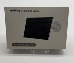 Netvue 3W Solar Lite White Panel – Waterproof, 360 Swivel