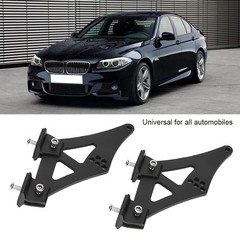 Universal Car Spoiler Mounting Brackets 11cm/4.3in – CNC Aluminum Alloy Rear Win