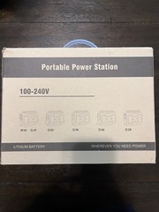 Portable Power Station 100W 146Wh Lithium Battery Pack Camping Solar Generator