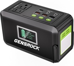GENSROCK Portable Power Station 120W (220W Peak) Camping Lithium Battery *NEW*