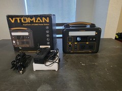 VTOMAN Jump 600X Portable Power Station 600W 299Wh Solar Generator LiFePO4
