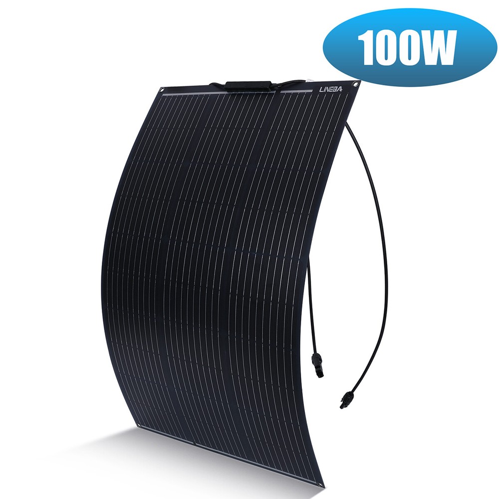 600W Watt Flexible Solar Panel 18V Mono Home RV Rooftop Camping Off-Grid Power