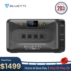 BLUETTI Apex 300 2764.8Wh 3840W Portable Power Station LFP Battery for Backup