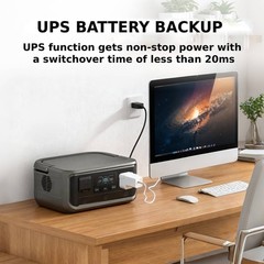 ALLPOWERS 300W 288Wh Portable Power Station Generator Supply Travel Refurbished