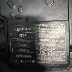 Enphase IQ8+ Microinverter Grid-Support Utility Interactive Multimode Grid-Tie