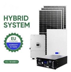 10kW Hybrid Solar Complete Kit, High-Efficiency, Full Kit – Unbeatable Price.