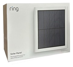 Ring 2nd Generation 4W Solar Panel for Select Ring Security Cameras – White