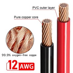 12AWG XT60 Female to Solar Connector Extension Cable Wire For Solar Generator US