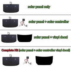 Toyota FJ Cruiser 105W 12V Lensun Hood Solar Panel ETFE Anti Glare Offroad F3