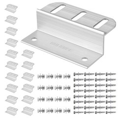 Z Brackets Solar Panel Mounting Kit (16 Pack) – Heavy Duty Corrosion-Resistant A