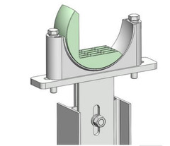 Plastic Bearings Solar Tracker Bearing ZA120/ZA100 with Polymer Wear-Resistant