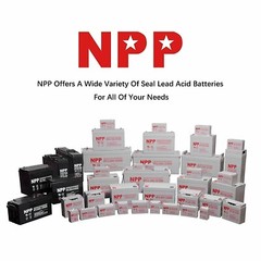 NPP FT12-105Ah 12V 105Ah Front Access Deep Cycle Battery Replaces TPL121000T