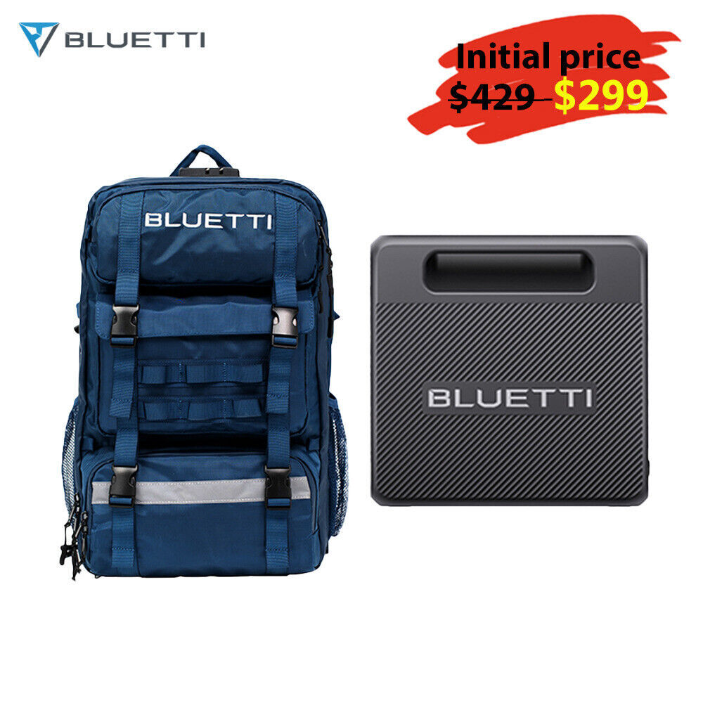BLUETTI Handsfree 1 Portable Power Station&Backpack for Drone Gopro Photography