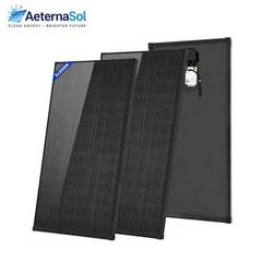 AeternaSol 400W(200W*2) 18V 18BB Solar Panel N-Type Mono Roof RV Boat Off-Grid