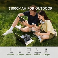 ALLPOWERS SOLAX P100 Portable Power Station 99WH Type-C Laptop Home Backup Bank