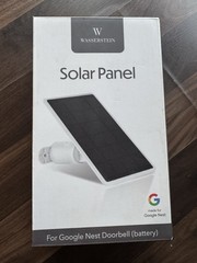 Wasserstein Solar Panel For Google Nest Doorbell (Battery) WHITE