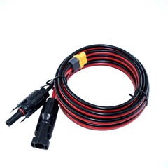 1PC 3.3Ft Solar Connector to XT60 Adapter Charge Extension Solar Charging Cable