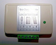 ECO-WORTHY 25 Watt Solar Module w/ Solar Charge Controller & Charging Cables NIB