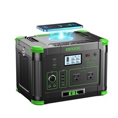 1000W/999Wh LiFePO4 Lithium Battery Portable Power Station Outdoor Camping Power