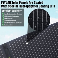100W 200W 400W Foldable Solar Panel Solar Charger for RV Power Station Generator