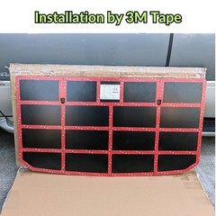Toyota FJ Cruiser 105W 12V Lensun Hood Solar Panel ETFE Anti Glare Offroad F3