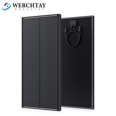 100W Watt Monocrystalline Solar Panel 12V N-Type 18BB RV Camp Home Boat OffGrid