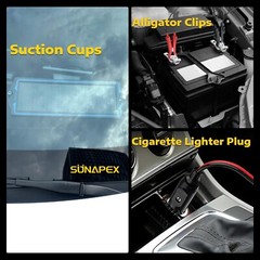 12 Volt Battery Charger Solar Powered Panel for Car Dump Trailer Boat Marine 12v