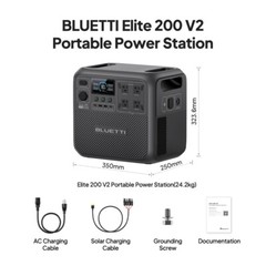 BLUETTI Elite 200 V2 2600W 2073Wh Portable Power Station for RVs Home Backup