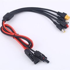 3ft 4-in-1 Solar Panel Extension Cable Wire XT60 Female to Solar Connectors