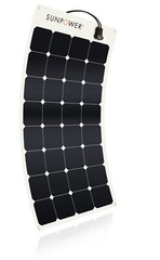 100 Watt Flexible Lightweight Solar Panel By Sunpower 100W (Cosmetic Defects)
