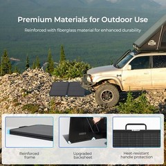 Renogy 100W Lightweight Portable Solar Suitcase Foldable Solar Panel Outdoor
