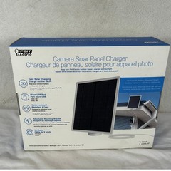 Feit Electric Camera Solar Panel Charger Micro USB 5V 3W White PANEL/SOL/CAM NEW