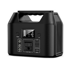 Portable Power Station 150W LiFePO4 Battery Bank Camping AC DC Solar Generator