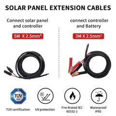 Dokio 4X100w 400w Rigid Monocrystalline Solar Panel Kit for Home/Caravan/RV/Boat