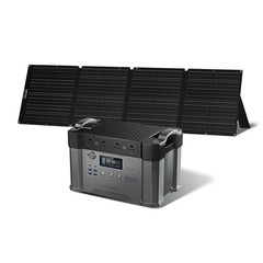 ALLPOWERS 2400W Portable Power Station Solar Generator AC With 200W Solar Panel