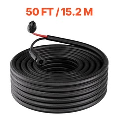 Uimoso 50FT Solar Panel Extension Cable 10AWG Wire with Retardant Connectors