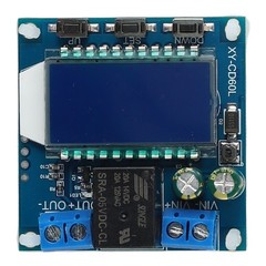 Control 6-60V LCD Screen Low Voltage Plastic Protects The Load Control