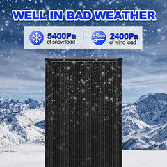 200W Watt Solar Panel 12V Mono Battery Charging Home Boat Camping RV Off Grid