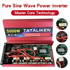 Inverter Pure Sine Wave 2500W/3500W/4500W/5000WDC 12V/24V to AC 220V 230V Volta
