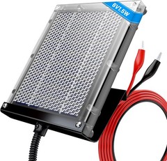 6V 1.5W Solar Panel to Recharge Deer Feeder Battery Solar Charger with Bracket