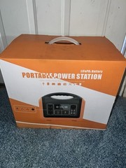 1100w 12v Portable Power Station Solar Generator AC