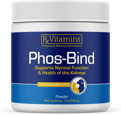 Phos-Bind – Kidney Support Supplement Powder – Phosphate Binder for Cats & Dogs