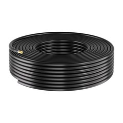 VEVOR Solar Panel Wire 50 ft Black + Red 10 AWG Tinned Copper Extension Cable